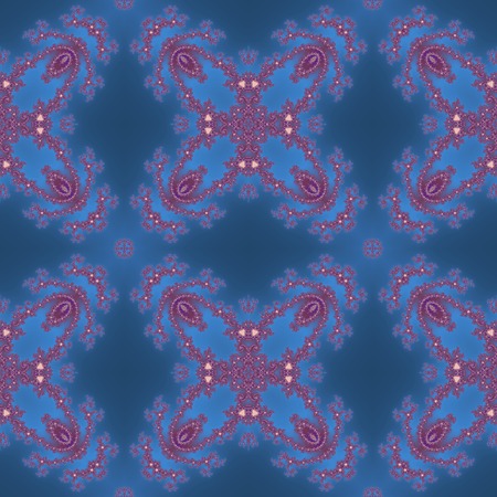 Fractal floral patternの写真素材
