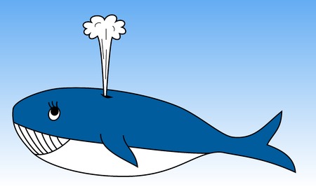 Whaleのイラスト素材