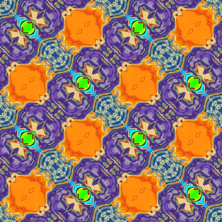 Kaleidoscopic ornamental pattern