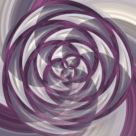 Fractal sphere patternの写真素材