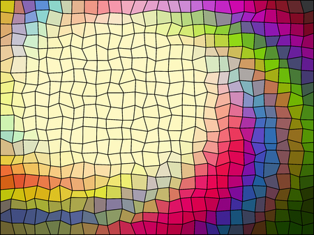 Star low poly triangle style vector mosaic backgroundのイラスト素材