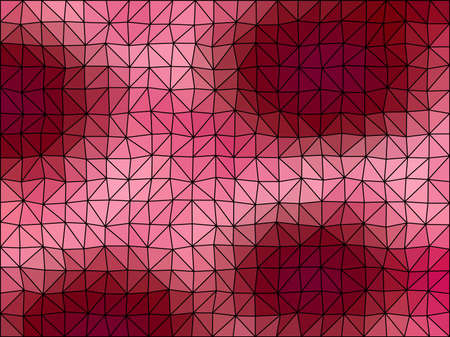 Gradient low poly triangle style vector mosaic backgroundのイラスト素材
