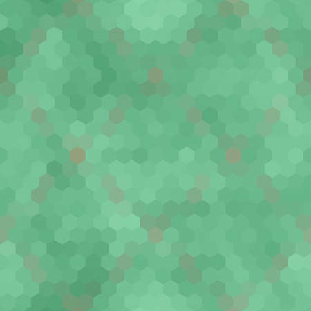 Kaleidoscopic low poly hexagon style vector mosaic background