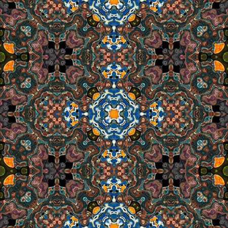 Ornamental pattern wallpaper tileの写真素材