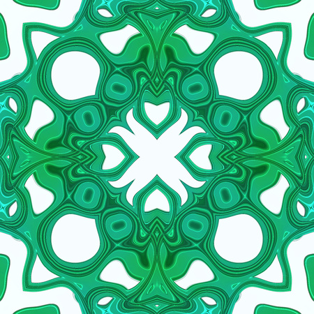 Ornamental pattern wallpaper tileの写真素材