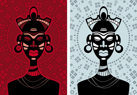 African peopleのイラスト素材