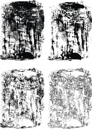 Grunge Setのイラスト素材