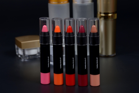 Colorful lipsticks の写真素材