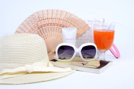 Accessory for a beach in the summer holiday.の写真素材