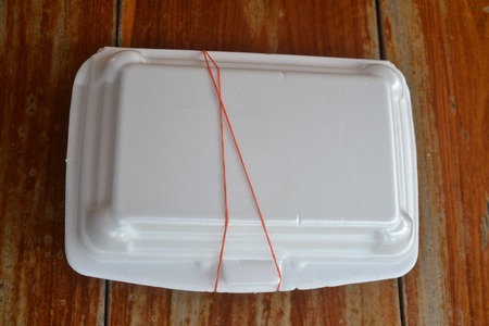 Food Box  foamの写真素材