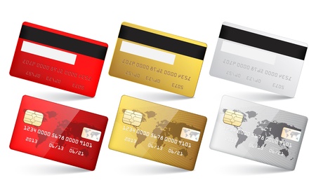 Credit card vectorのイラスト素材