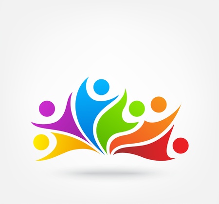 Teamwork icon のイラスト素材