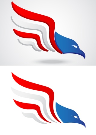 American eagle icon のイラスト素材
