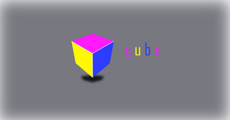 A business vector LOGO CUBE design.のイラスト素材