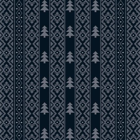 Creative design cloth vertical pattern. Tribal ethnic ornament seamless pattern. Colorful vector illustration. Ethnic motif for textileのイラスト素材