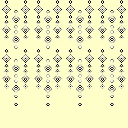 dots geometric ornamental with color blue . Abstract background fabric. creative design home decoration. tribal ethnic design. fabric design with dots geometricのイラスト素材