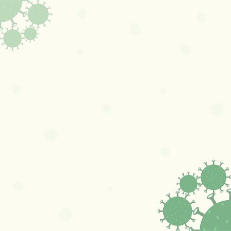 Abstract background Novel Coronavirus (2019-nCoV). Virus Covid 19-NCP. Coronavirus nCoV denoted is single-stranded RNA virusのイラスト素材