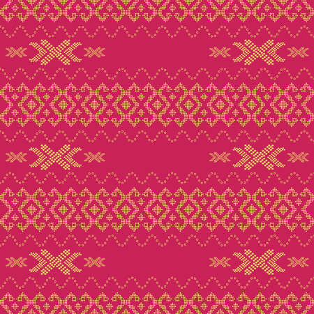 Seamless geometric background motif ulos batak. seamless traditional textile bandhani sari border. creative seamless indiant bandhani textures border designのイラスト素材
