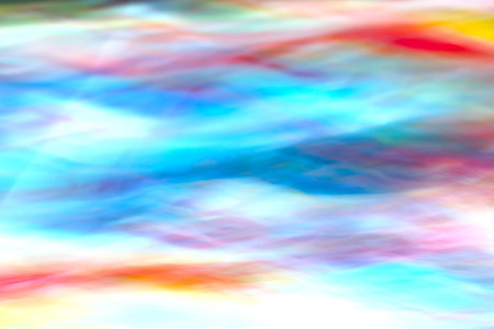 Colorful Abstract Texture Background Blur Bokeh Acrylic Painting