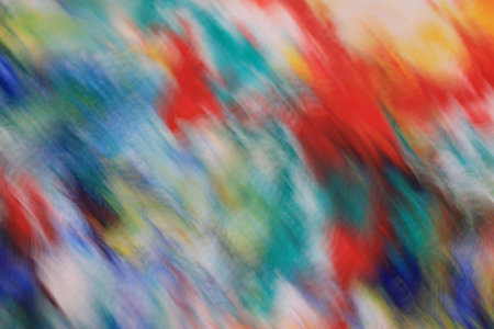 Colorful Abstract Texture Background Blur Bokeh Acrylic Painting