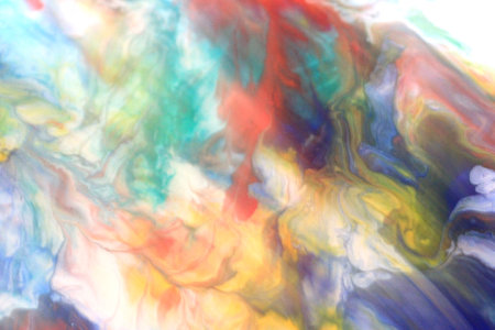 Colorful Abstract Texture Background Blur Bokeh Acrylic Painting