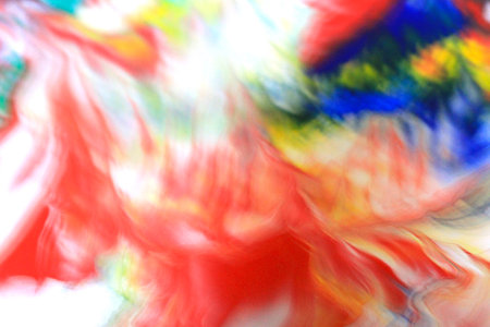 Colorful Abstract Texture Background Blur Bokeh Acrylic Painting