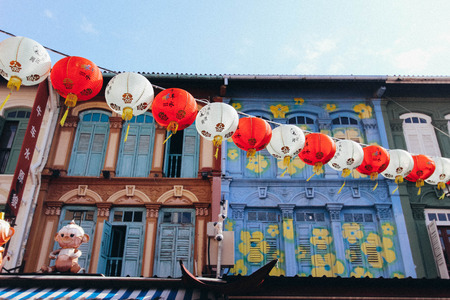 Chinatown, Singaporeのeditorial素材