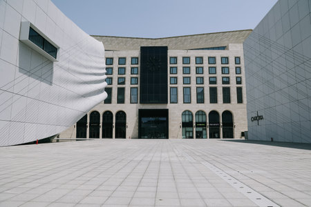 Seoul, South Korea - July 9, 2022: Paradise city is the first Korean-style complex resort in Northeast Asia that combines a variety of hospitality and entertainment, Located near Incheon International Airport.のeditorial素材