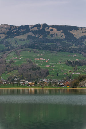Nature view of Schwyz, Switzerlandの写真素材