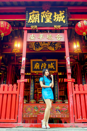 Cheongsam Fashionの写真素材