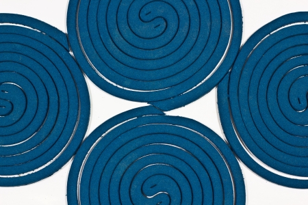 Patterns of blue-green mosquito repellentの写真素材