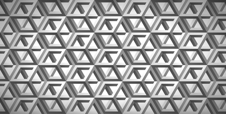 Volume gray texture, cubes, 3d geometric pattern grid, design vector