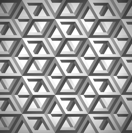 Volume gray texture, cubes, 3d geometric pattern grid, design vector