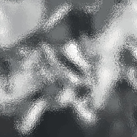 Vector liquid metal texture. Gray mercury metallic background. abstract wallpaperのイラスト素材