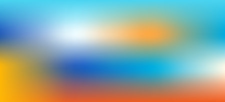 Abstract background, blue and orange mesh gradient, pattern for you presentation, vector design wallpaperのイラスト素材
