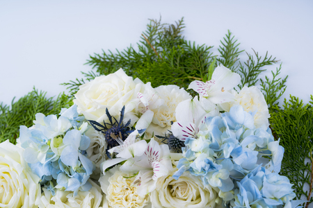 Beautiful flowers as a background.の写真素材
