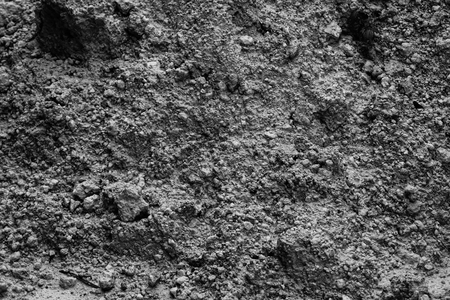 Soil background in black and white./ Soil background.の写真素材