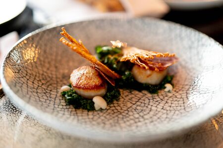 Scallop as a appetizer food