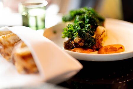 Scallop as a appetizer foodの写真素材