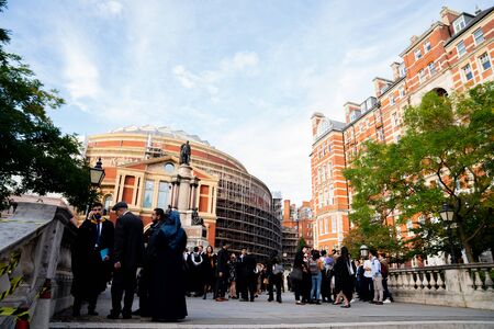 London, UK - October 2019 : Graduation day at Royal Albert Hall