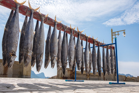 Fish preservation by drying, salt fish