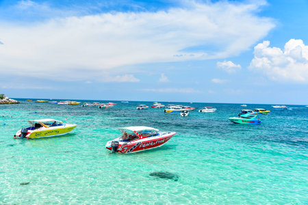 Beautiful Scenery of Koh Larnのeditorial素材