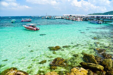 Picturesque Scenery of Koh Larn, Thailandのeditorial素材