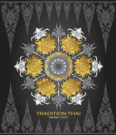 abstract tradition silk backgroundのイラスト素材