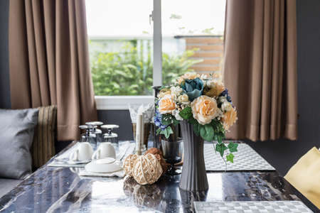Dinner tableの写真素材
