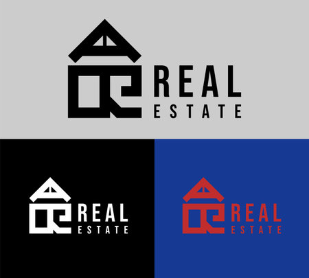 real estate iconのイラスト素材