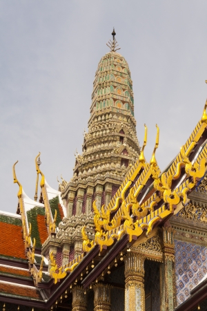 Prasart Phra Thep Bidorn, The Grand Palace, Bangkok, Thailandの写真素材