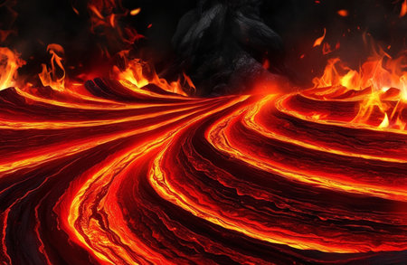 Molten Lava Texturesの素材