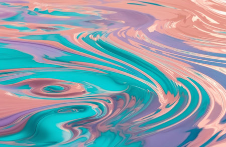 Soft Ripples on Colorful Surfaceの素材