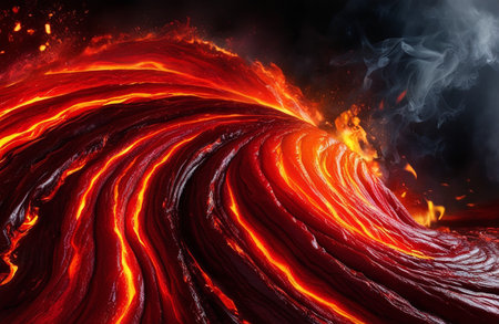 Molten Lava Texturesの素材